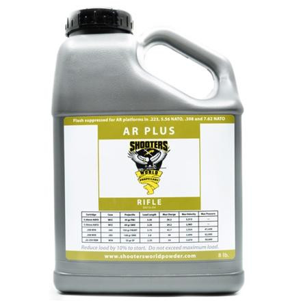 Shooter's World AR Plus Smokeless Rifle Powder, 8lb - D073-048
