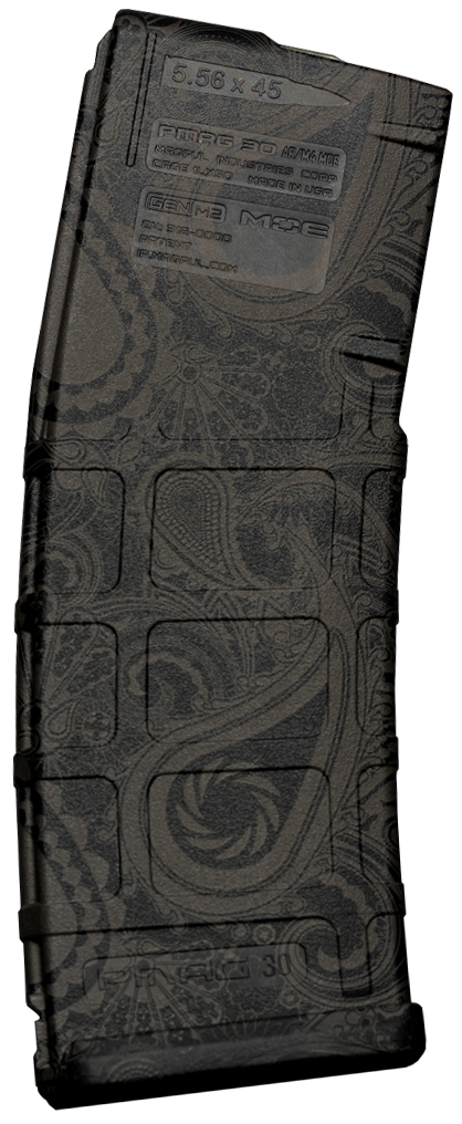 Weapon Works PMAG Gen M2 MOE 30rd Rifle Magazine, Laser Paisley - 228099