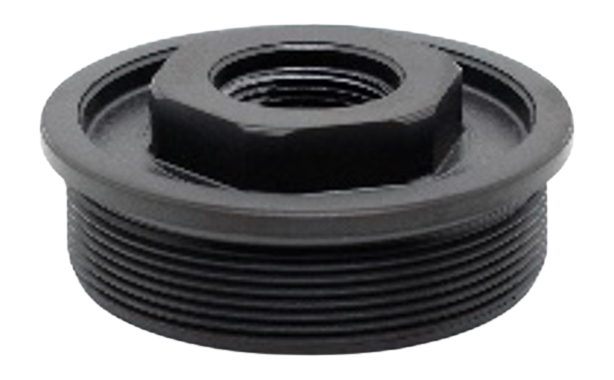 Rearden 10162 Direct Thread Muzzle Brake, 5/8x24, Square, PVD - 10162