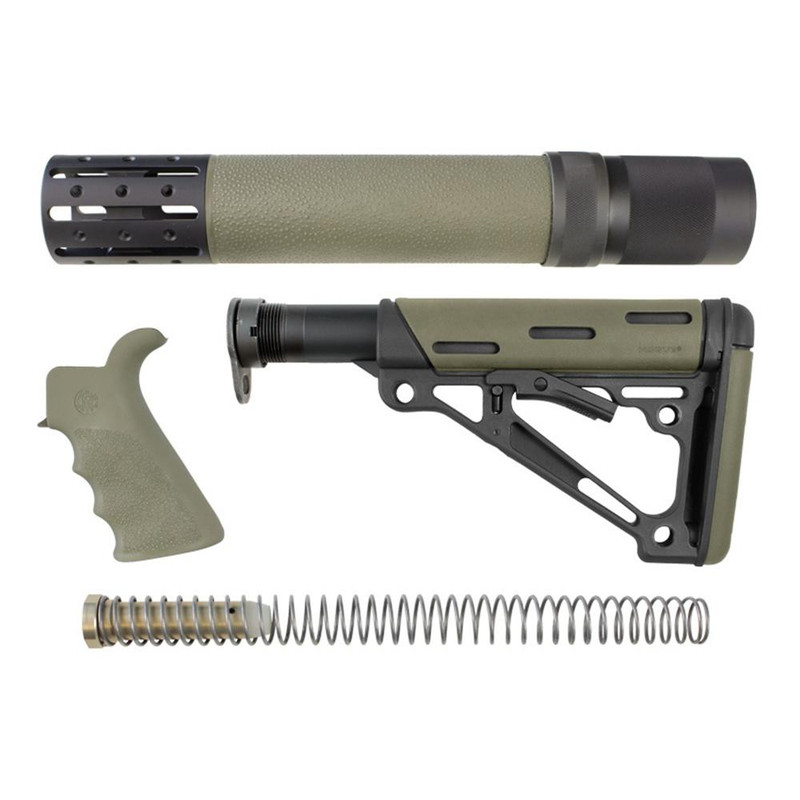 Hogue AR-15/M-16 Furniture Kit, OD Green - 15278