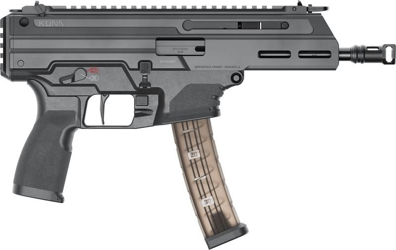 Springfield Armory Kuna .40 S&W 6.125" 10+1 Pistol, Black - KN90640BLC