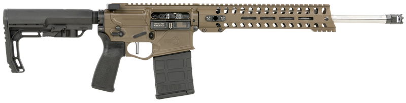 Patriot Ordnance Factory Rogue DI .308 Winchester 16.5" 20+1 Semi-Auto Rifle, Patriot Brown - 01740