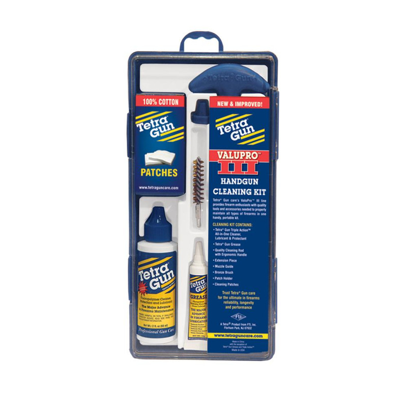Tetra Gun ValuPro III Handgun Cleaning Kit .44/.45 cal - TG725