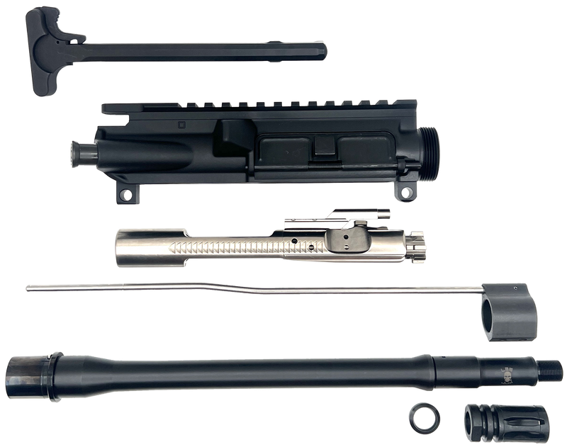 LBE Unlimited Ready Build Kit 12.5" Complete Upper Receiver, Black - AR125RBK