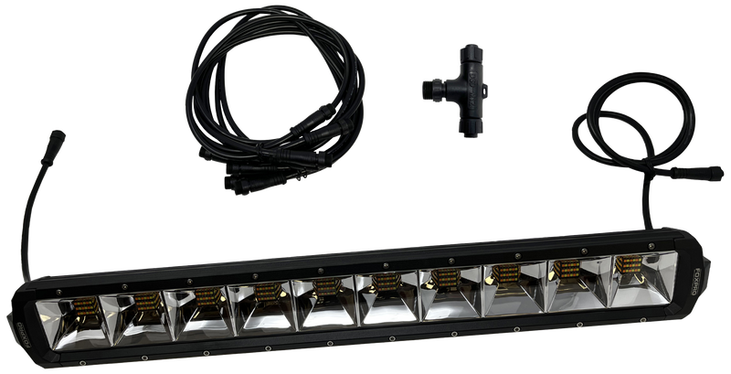 Foxpro Mud Cutter Add On White/Black - MUDCT