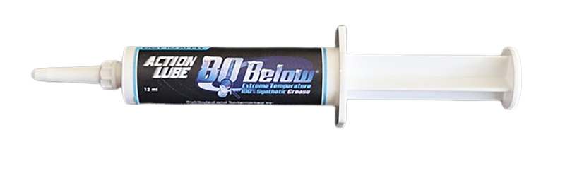80 Below Action Lube, 12ml Syringe 12-Pack - 80B008