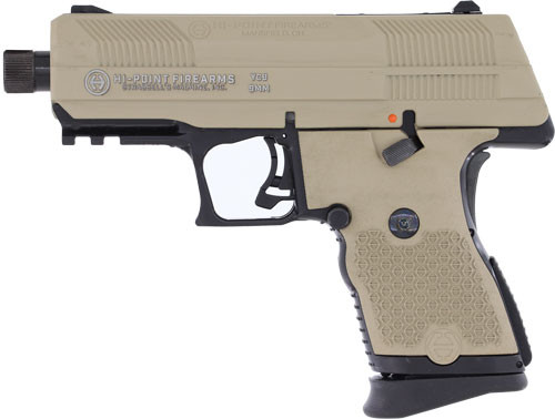 Hi-Point Firearms YC9 9mm 3.93" 10rd Pistol, FDE - GYC9FDE