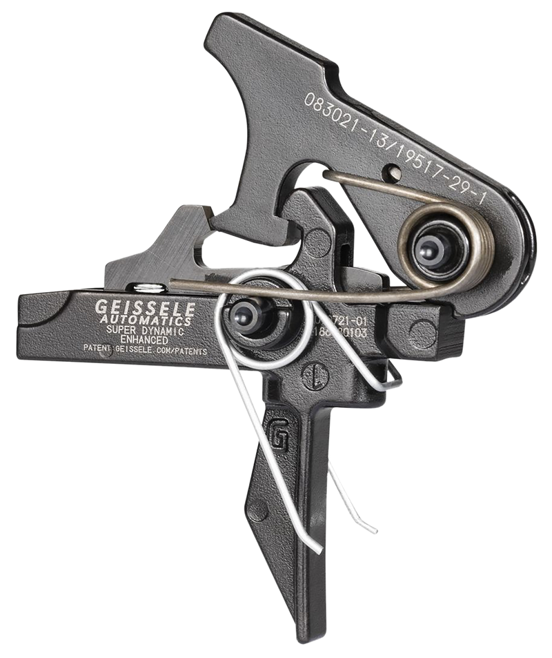 Geissele Automatics Super Dynamic Enhanced SD-E Two-Stage Flat Trigger, 2.90-3.80 lbs - 05167