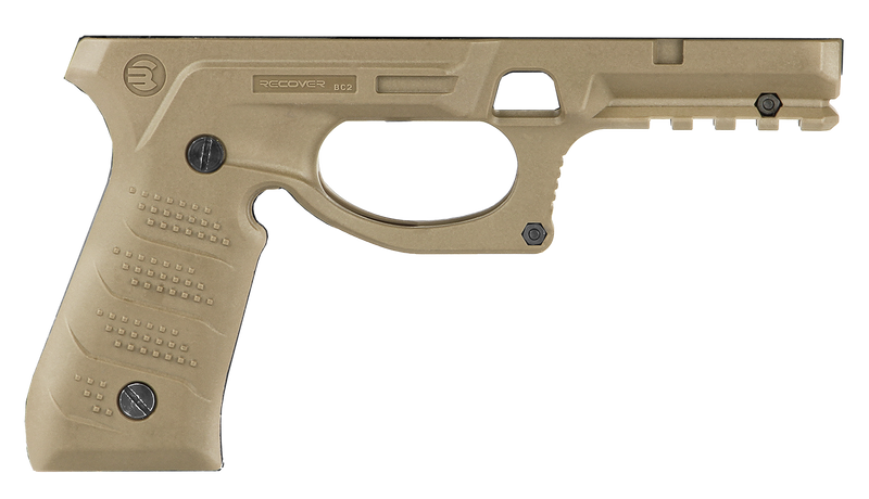 Recover Tactical BC2-02 Grip & Rail System, Tan Polymer - BC202