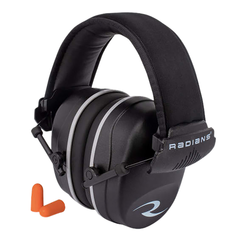 Radians R2500 Passive Earmuff, Black - R2500CS