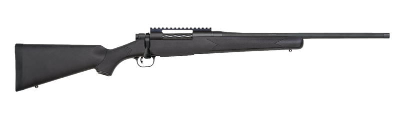 Mossberg Patriot Carbine 7mm PRC 20" 3+1 Bolt-Action Rifle, Matte Blued Black Synthetic - 28235