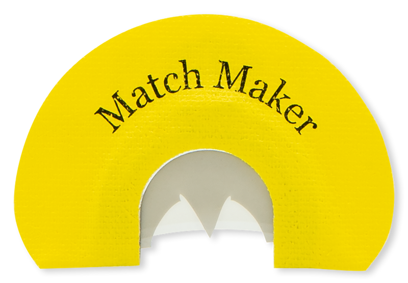 Rolling Thunder Game Call Match Maker Diaphragm Call 3 Reed Bat Wing Cut Turkey - TC001-MM