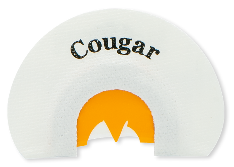 Rolling Thunder Game Call Cougar Diaphragm Call 3 Reed Bat Wing Cut - TC004-COUG