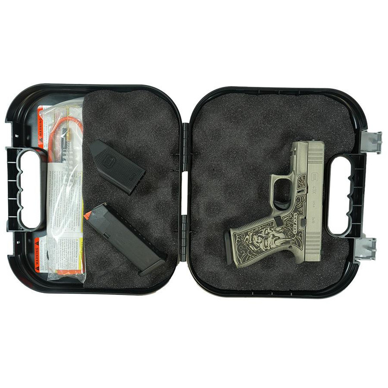 Glock 43X 9mm 3.41" 10rd Pistol, Battleworn Sand - UX4350201FR