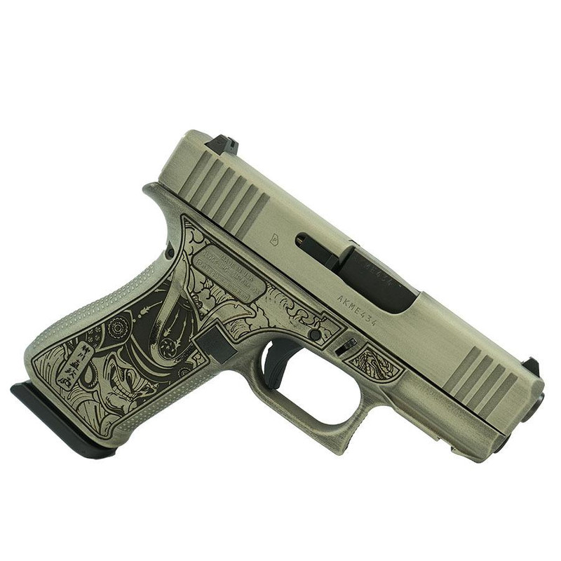 Glock 43X 9mm 3.41" 10rd Pistol, Battleworn Sand - UX4350201FR