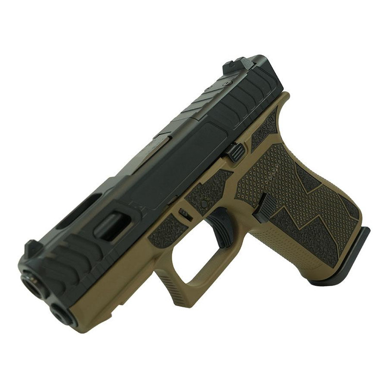 Glock 43X Kavorka 9mm 3.41" 10rd Pistol, FDE Cerakote - UX4350201FR