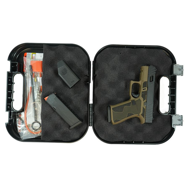 Glock 43X Kavorka 9mm 3.41" 10rd Pistol, FDE Cerakote - UX4350201FR