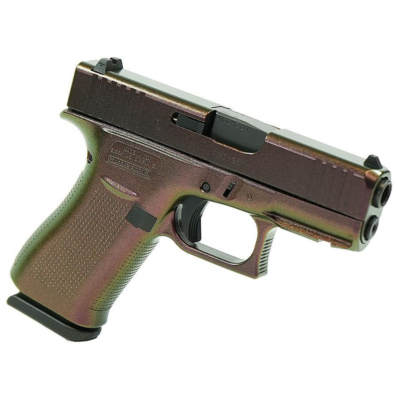 Glock 43X 9mm 3.41" 10rd Pistol, Shimmering Razorback - UX4350201FR