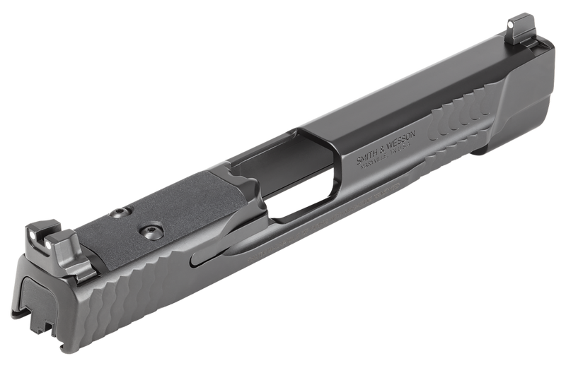 Smith & Wesson M&P9 M2.0 Optic Ready Slide Assembly, Black - 14568