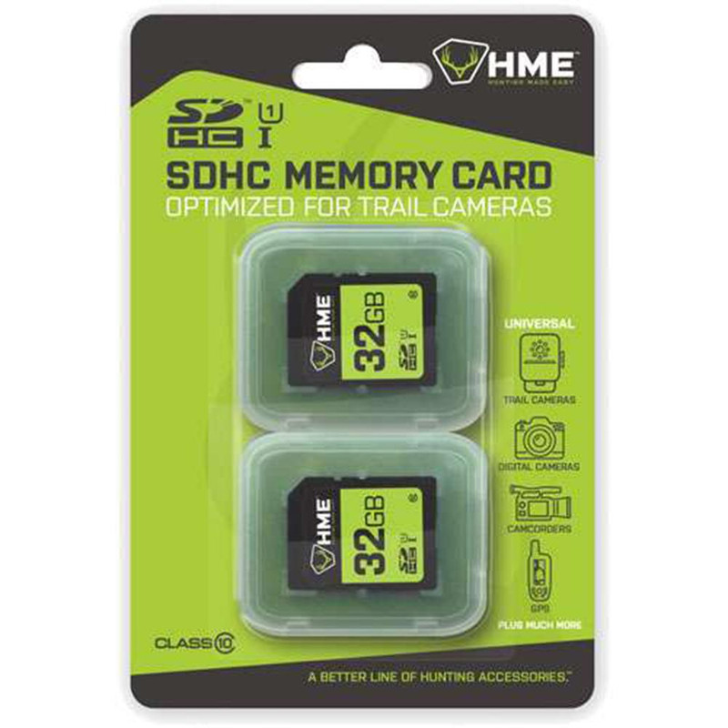 HME 32GB SDHC Memory Card 2-Pack - HME-32GB-2PK