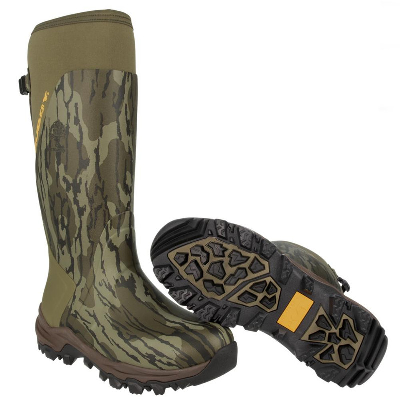 Muddy DV8 17" Non-Insulated Boots Mossy Oak Bottomland - MUD-17NI-MO-7D
