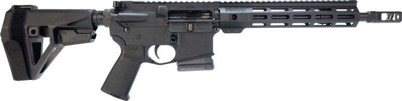 Bushmaster Bravo Zulu Pistol 5.56 NATO 11.5" 10rd, Black - S-BZP-002-55610BLK-F