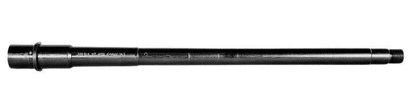 Lead & Steel LLC 300 Blackout 14.5" Government Profile Barrel with M4 Feed Ramps - LS300-14.5