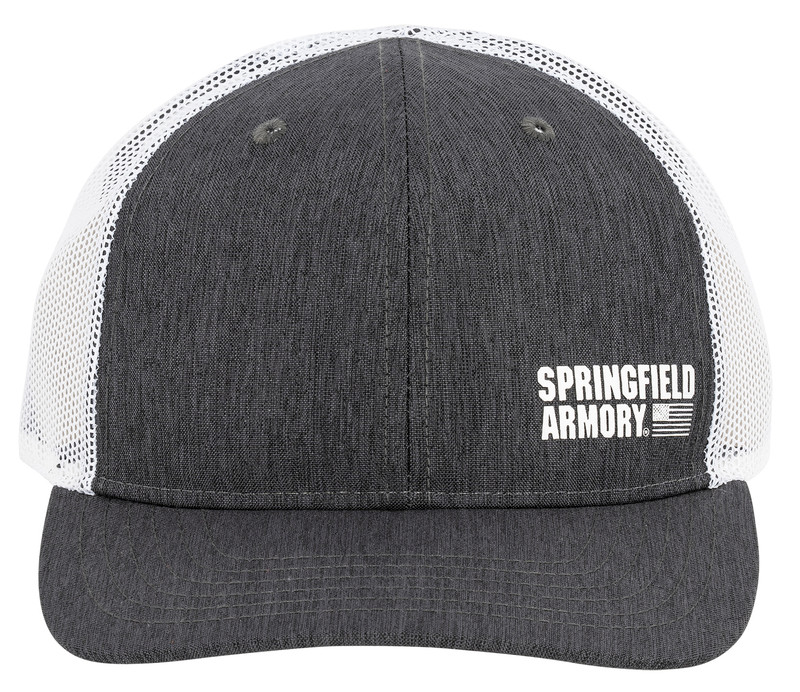 Springfield Armory Flag Trucker Hat, Black/Gray - GEP2382