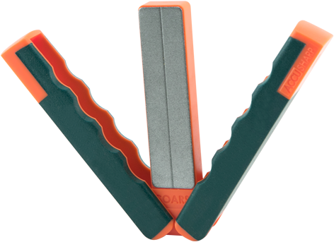 AccuSharp 077C Paddle Sharpener, Gray/Orange - 015896000775