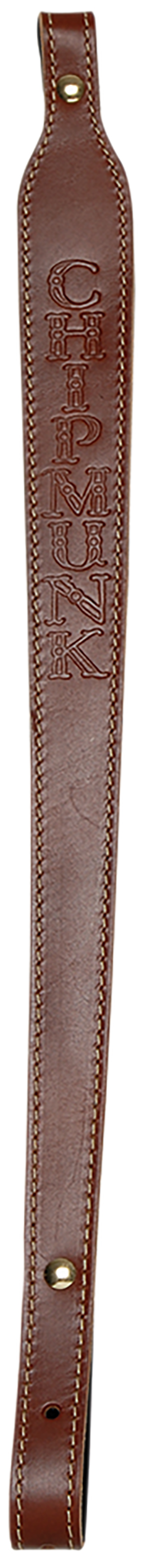 Chipmunk Rifle Sling Brown Leather Adjustable - 80021