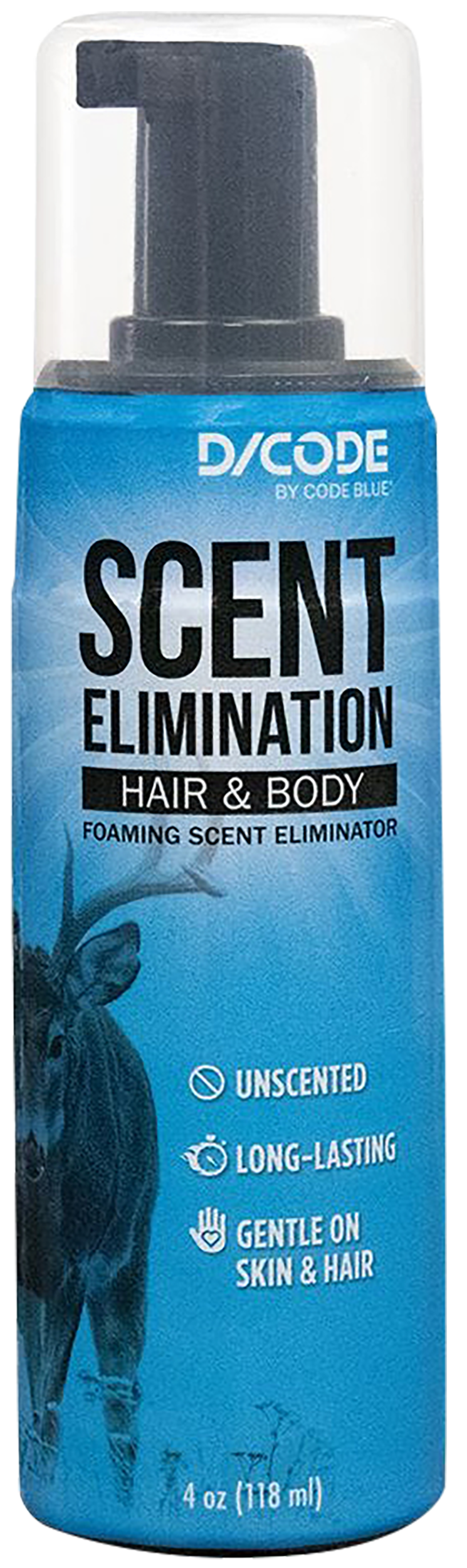 Code Blue Hair and Body Foam Scent Eliminator 4 oz - OA1435