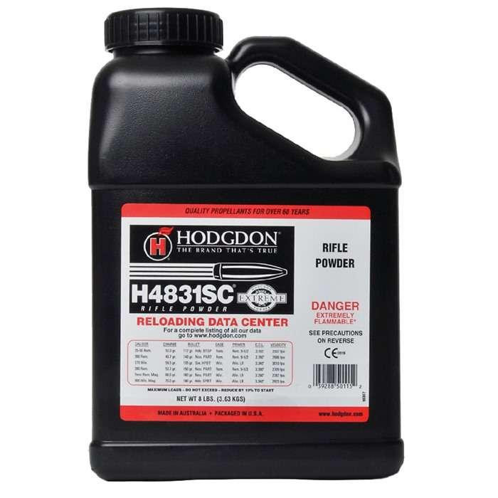 Hodgdon Extreme H4831 Short Cut Rifle Powder 8 lbs - 48318S
