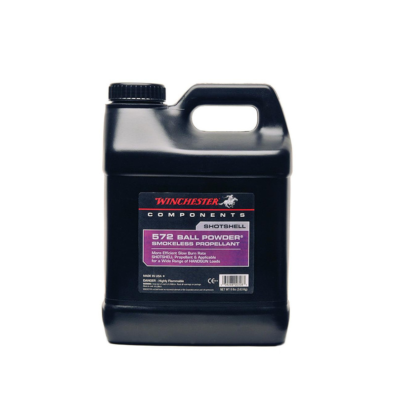 Winchester Powder 572 Shotshell/Handgun Reloading Powder 8 lbs - 5728