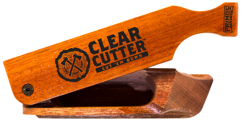 Primos Clear Cutter Box Call Turkey Hen Sounds Brown - PS244