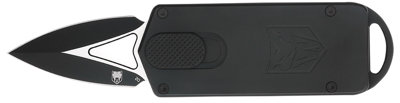 Cobratec Knives ASP OTF Dagger, Black - CTASPBLK