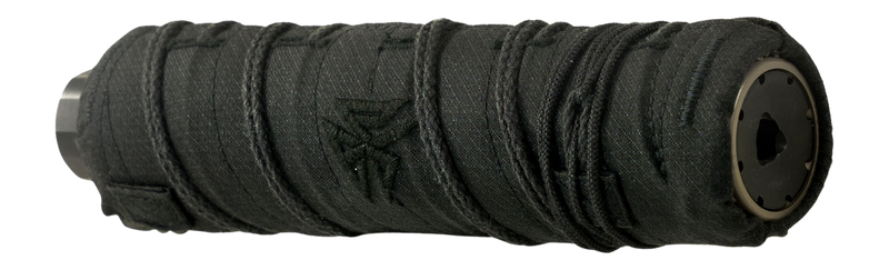 Burn Proof Gear Suppressor Cover Heavy, 8.5" x 1.5", Black - BPG-SC-H-8-5-1-5-BLK