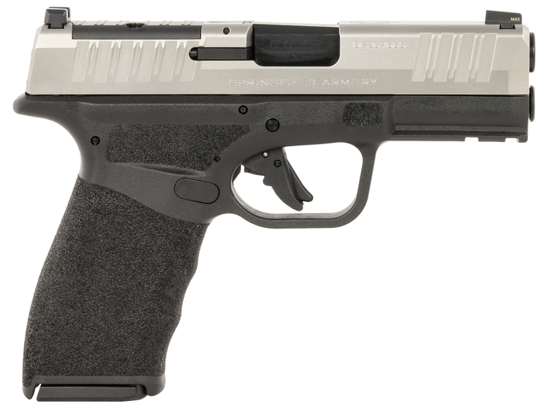 Springfield Hellcat Pro OSP 9mm 3.7" 10rd Handgun, Stainless/Black - HCP9379SOSPCA
