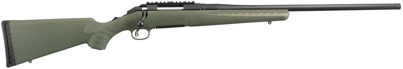 Ruger American Predator .22-250 Remington 22" 4rd Bolt-Action Rifle, Moss Green/Matte Black - RUG 6945