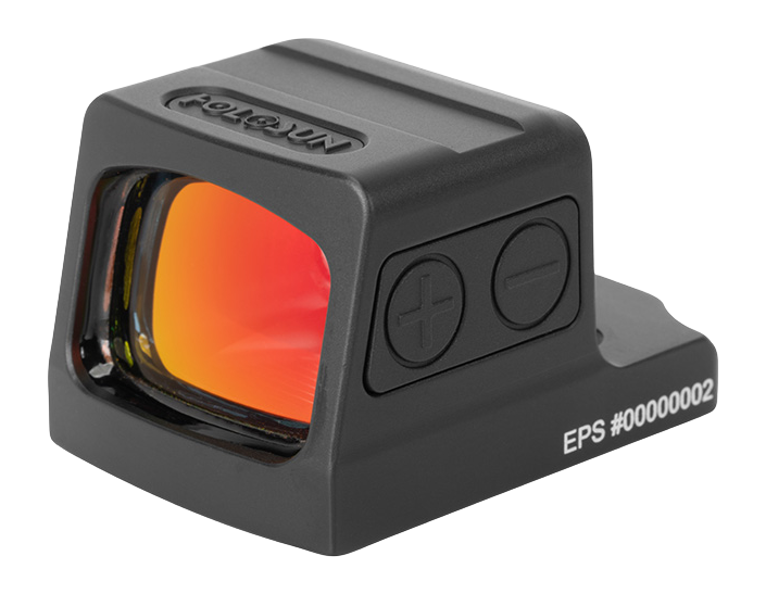 Holosun EPS Enclosed Pistol Sight 1x 2 MOA Gold Dot, Black - EPS-GD-2