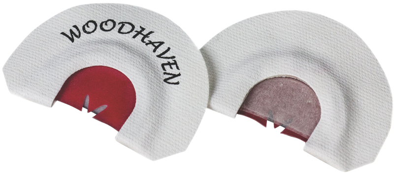 Woodhaven Custom Calls Red Wasp Diaphragm Call Triple Reed White - WH013