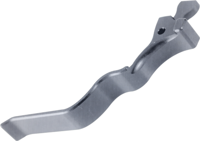 Timber Creek Outdoors Extended Magazine Release Ruger 10/22, Silver Billet Aluminum - 10/22EMRXLS