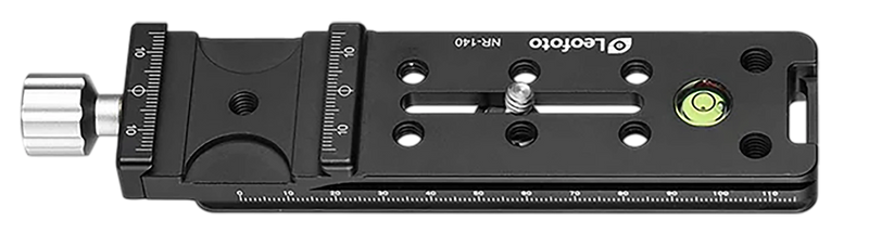 Leofoto USA NR-140D Bipod, Black - NR-140D
