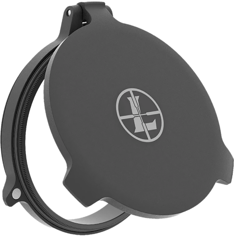 Leupold Alumina Flip-Back Lens Cover 50mm Objective, Matte Black - 59050