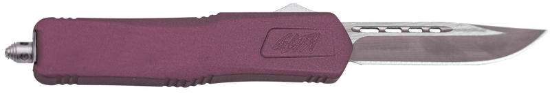 Great Lakes Firearms GLFA Medium OTF Automatic Knife, Black Cherry - GLKMDSMTCHY