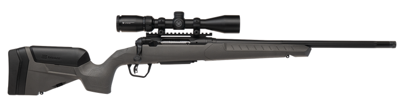 Savage Arms 110 Trail Blazer XP 308 Win 20" 4rd Bolt-Action Rifle, Black Cerakote/Flat Dark Gray - 32461