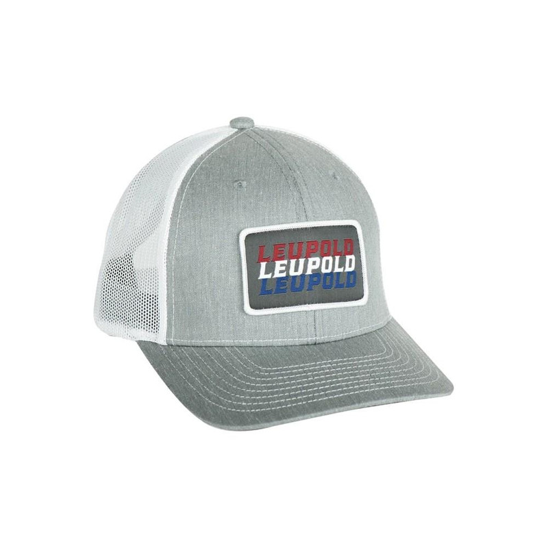 Leupold Patriot Trucker Hat Heather Grey/White - 183468