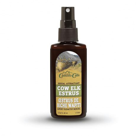 Hunters Specialties Carlton's Calls Cow Elk Estrus Urine 2 oz - HS-WCC-70400