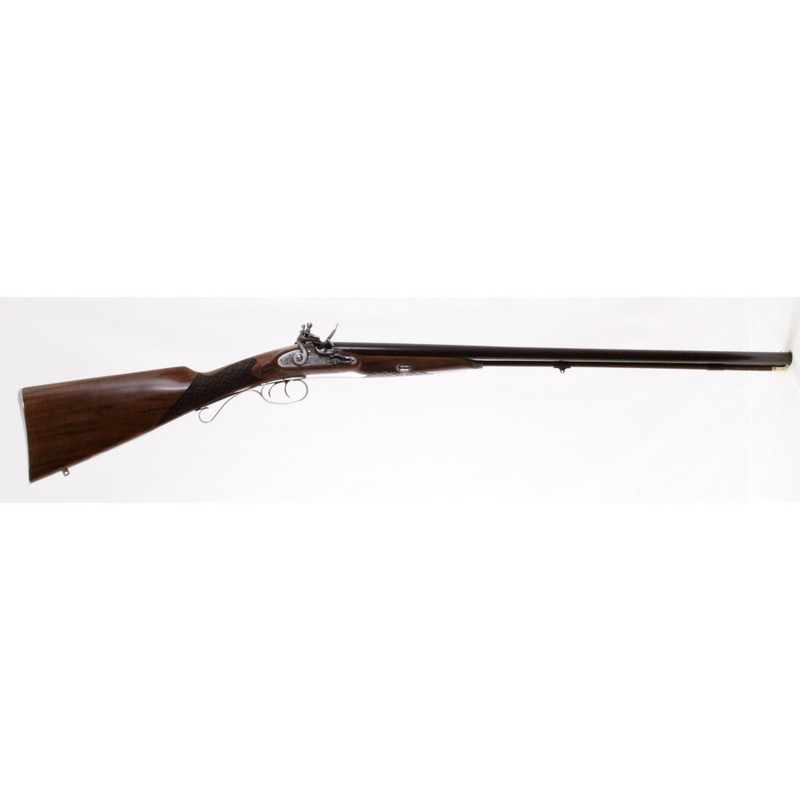 Pedersoli Side by Side Shotgun Flintlock Deluxe Muzzleloader 20 ga, Walnut - 011L650020