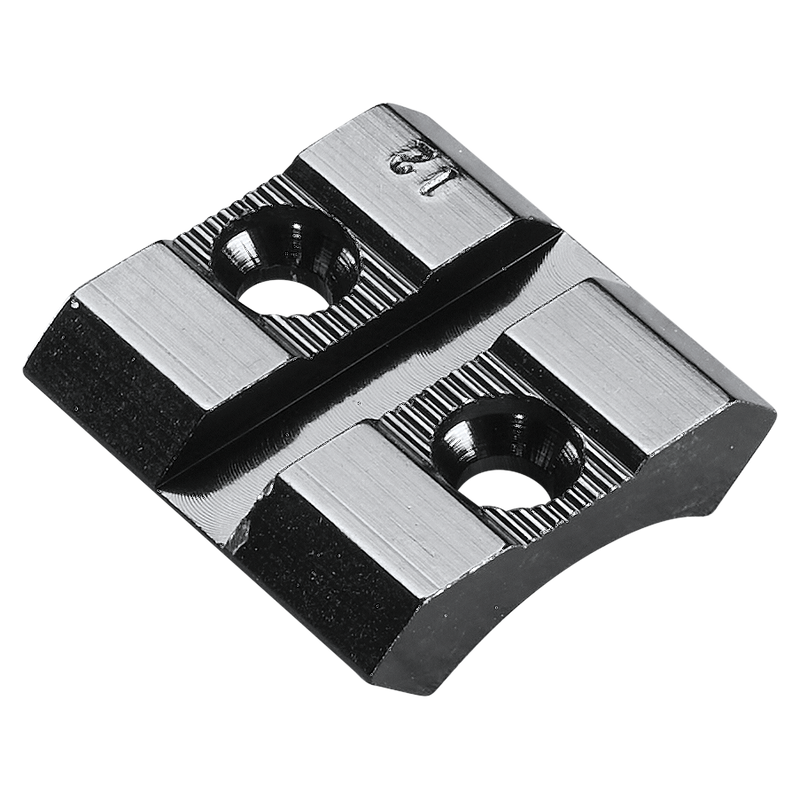 Weaver Top Mount Base #12, Black - 48012