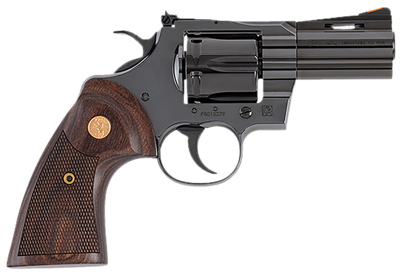 Colt Python 357 Magnum 3" 6rd Revolver, Blued - PYTHONBP3WTS